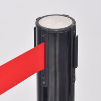 友屋 売場備品 アウトドアベルトバリアー H800 58310-1* 1ケース(1個)（直送品）