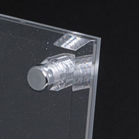 友屋 アクリルパネル アクリルフレーム クリア ハガキ判(A6) 59513*** 1ケース(1個)（直送品）