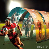 友屋 イベント用品 アーチバナースタンドL W5000×H3000 62801-03 1ケース(1個)（直送品）