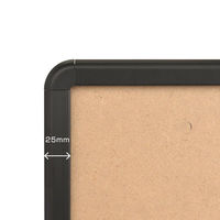 友屋 A型ボード スリムグリップA A1 片面黒 H1180 63173-01 1ケース(1個)（直送品）