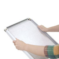 友屋 アルミフレーム ポップフレーム A3 シルバー A0050A3* 1ケース(7個)（直送品）