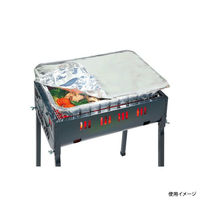 アルミホイル BBQ らくらく便利シート<スーパーワイド> 20ミクロン 7.5m UG-1565 1ケース(40個(10個×4))（直送品）