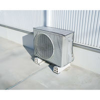 ニーズ エアコン室外機用 アルミ遮熱メッシュカバー 1-00386-001 1枚（直送品）