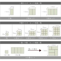 イケヒコ・コーポレーション 天竜 半畳BR82×82×1.7cm 1111250000000 1枚