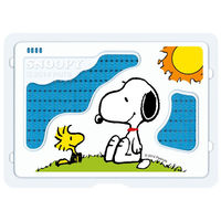 アース 虫よけネットEX バポナ スヌーピー あみ戸用 網戸 虫よけ 虫除け 貼るタイプ 260日用 1セット（2個）アース製薬