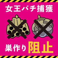 ハチがホイホイ 蜂 ハチ 駆除 誘引剤 捕獲器 吊り下げ 約1ヶ月 効果 持続 長期間 退治 対策 1セット（2個） アース製薬