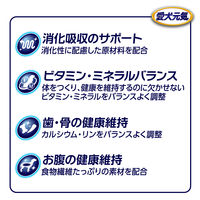 愛犬元気 ビーフ・緑黄色野菜・小魚入り 2.3kg（小分け4パック入）国産 ユニ・チャーム ドッグフード 犬