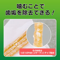 ペットキッス つぶつぶチップで歯のケア ササミスティックプレーン 国産 180g（60g×3袋）ドッグフード おやつ デンタルケア