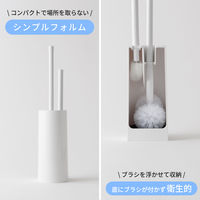 2in1 SLIMトイレブラシ ホワイト 1個 マーナ