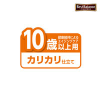 ベストバランス ドッグフード カリカリ仕立て 10歳以上 トイプードル用 1.8kg（450g×4袋入）国産 3袋 ユニ・チャーム