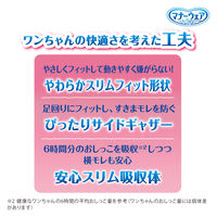 マナーウェア 女の子用 Sサイズ ドット・チェック 36枚 1袋 ペット用 ユニ・チャーム