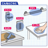 スマートハイジーン ノロアウト アルコール除菌ウェットシート 1セット（15枚×3個）サラヤ