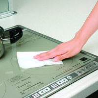 水の激落ちくん IH＆ガスコンロ用 お掃除シート 除菌 消臭 洗剤不使用 1パック（20枚入）レック