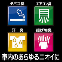 クルマの脱臭炭 シート下専用 無香料 消臭剤 車 1セット（2個） エステー