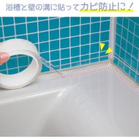 コモライフ すき間にピタッ!透明テープ 5m 390237 1個