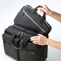 サンワサプライ 取っ手付きPCインナーバッグ BAG-SCL11BK 1個（直送品）