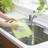 おれるまな板 グリーン 大サイズ 1個 新輝合成