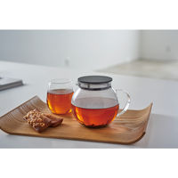 HARIO （ハリオ） ジャンピングリーフポット 600ml JPL-60-B 1個