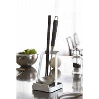 tower（タワー） お玉＆鍋ふたスタンド ホワイト 1個 山崎実業 キッチン収納