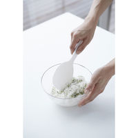 tower（タワー） 立って置ける しゃもじ ホワイト 1個 山崎実業