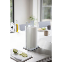 tower（タワー） 片手で切れるキッチンペーパーホルダー ホワイト 1個 山崎実業 キッチン収納