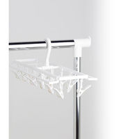 衣類ハンガー スリム角ハンガー ピンチ12個付 1個 小久保工業所