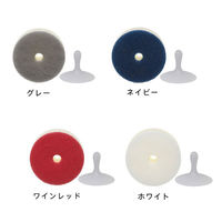 POCO（ポコ）スポンジ マル吸盤付 グレー 1個 マーナ