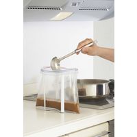 tower（タワー） ポリ袋エコホルダー ホワイト 1個 山崎実業