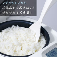 立つしゃもじ ホワイト K386W 1本 食洗機対応 マーナ（marna）