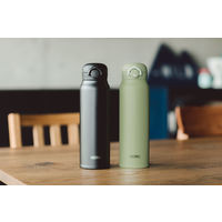 【アウトレット】サーモス（THERMOS） 水筒 真空断熱ケータイマグ 600ml マットブラック JNR-601 ワンタッチボトル