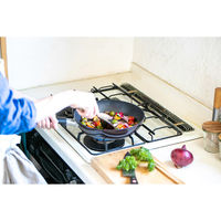 【アウトレット】サーモス（THERMOS） フライパン 26cm IH対応 ブラック KFC-026