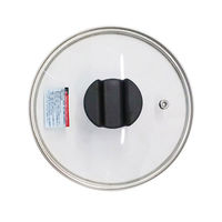 クックエポ フライパン蓋 強化ガラス蓋 16cm 1個 ベストコ