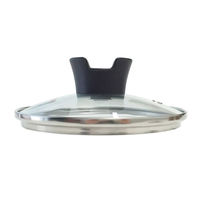 クックエポ フライパン蓋 強化ガラス蓋 14cm 1個 ベストコ