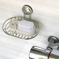 お風呂の壁にマグネット 石けん皿 【 浴室収納 】レック(B00077)