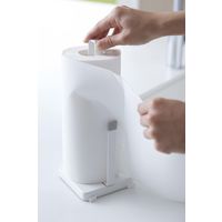 キッチンペーパーホルダー プレート ホワイト 1個 山崎実業 キッチン収納