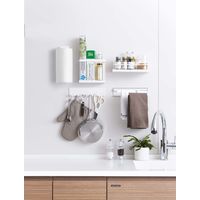 マグネット ラップホルダー プレート ホワイト 1個 山崎実業 キッチン収納