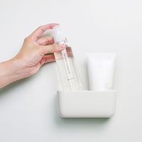 マグネット浴室小物入れ ホワイト W618W マーナ