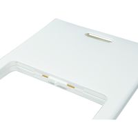 洗濯カゴ 折りたたみ＆脚付き ランドリー バスケットACOT（アコット）ホワイト I-541 1個 伊勢藤