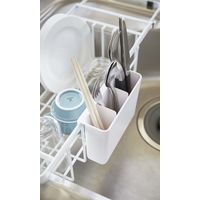 tower（タワー） 伸縮水切りワイヤーバスケット ホワイト 1個 山崎実業 キッチン収納