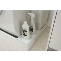 tower（タワー） 洗濯機防水パン上ラック ホワイト 1個 山崎実業