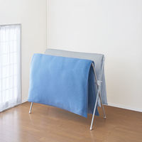 洗濯物干し 伸縮式 布団干し 室内・室外共用 X型 コンパクト アルミ製 ホワイト ポーリッシュ PS-34A 1個 天馬