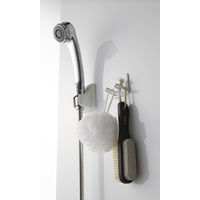 tower（タワー） マグネットバスルームシェーバーホルダー ホワイト 1個 山崎実業