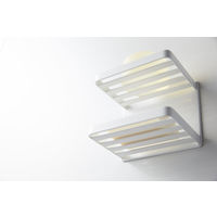 tower（タワー） マグネットバスルームソープトレー 2段 ホワイト 1個 山崎実業