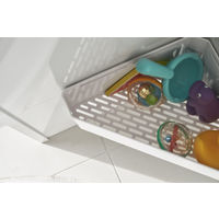 tower（タワー） マグネットバスルームコーナーおもちゃラック ホワイト 1個 山崎実業