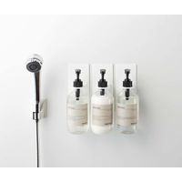 tower（タワー） マグネットバスルームディスペンサーホルダー ホワイト 1個 山崎実業