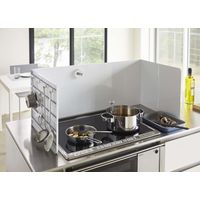 tower（タワー） 伸縮レンジガード ホワイト 1個 山崎実業 【送料無料】