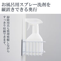 ディスペンサーラック バスルーム お風呂 マグネット 収納 フック付 ホワイト KAWBSLDPWH エレコム 1個（直送品）