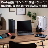 EasyMesh WiFi ルーター親機 Wi-Fi7 11be/11ax ブラック WRC-BE94XSD-B エレコム 1個（直送品）