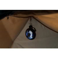 アイリスオーヤマ ポータブルファン ベルト式 PF-B2501-B 1個