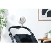 アイリスオーヤマ ポータブルファン ベルト式 PF-B2501-W 1個